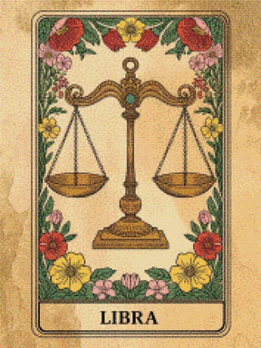 Diamond Painting - Sterrenbeeld - Weegschaal