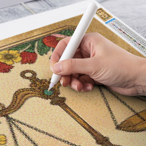 Diamond Painting - Sterrenbeeld - Weegschaal