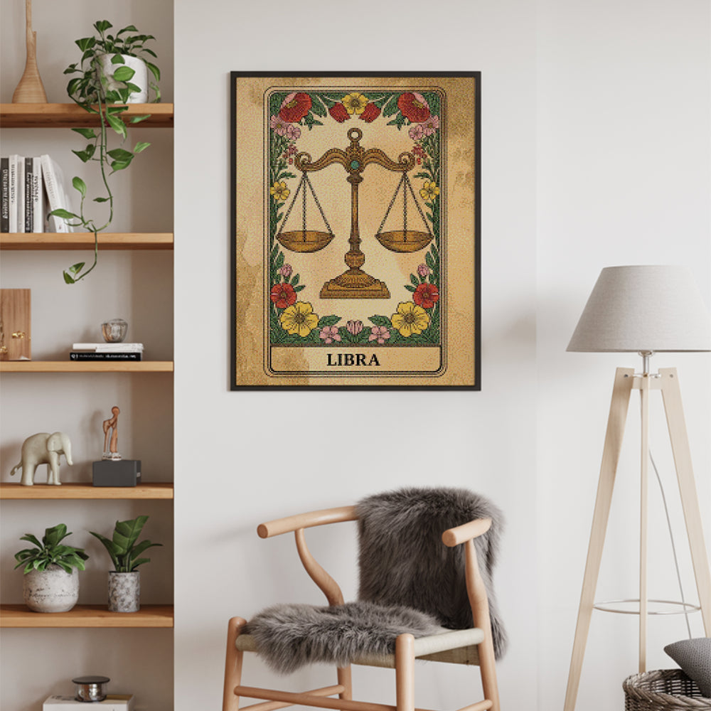 Diamond Painting - Sterrenbeeld - Weegschaal