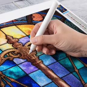 Diamond Painting - Sterrenbeeld - Weegschaal