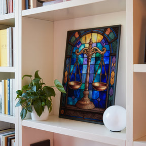 Diamond Painting - Sterrenbeeld - Weegschaal