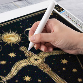 Diamond Painting - Sterrenbeeld - Weegschaal