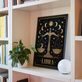 Diamond Painting - Sterrenbeeld - Weegschaal