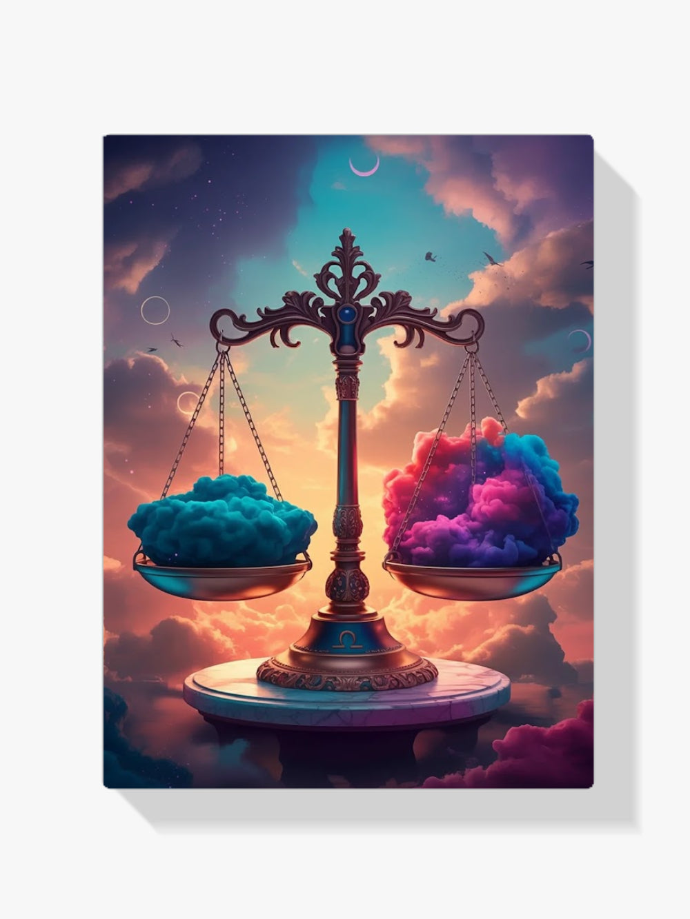 Diamond Painting - Sterrenbeeld - Weegschaal