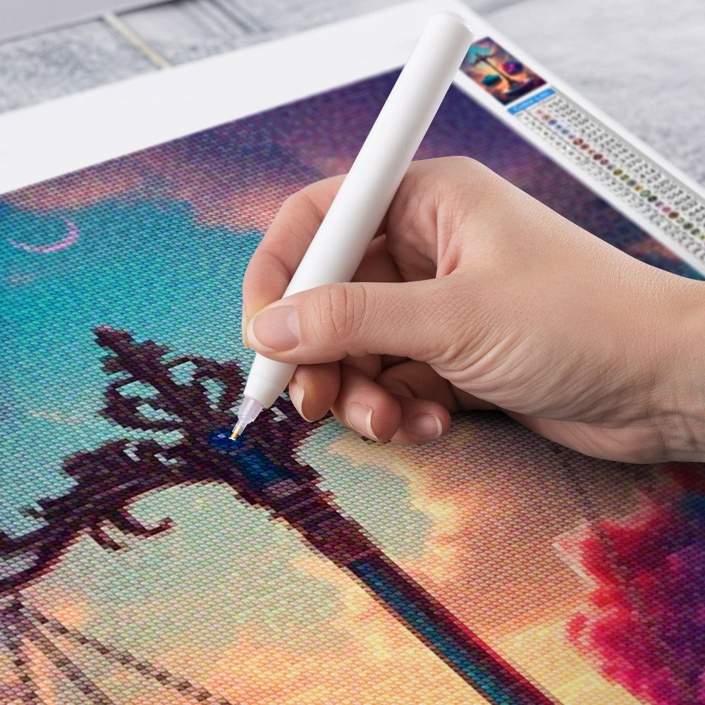 Diamond Painting - Sterrenbeeld - Weegschaal