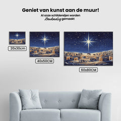 Diamond Painting - Sterrennacht boven Bethlehem