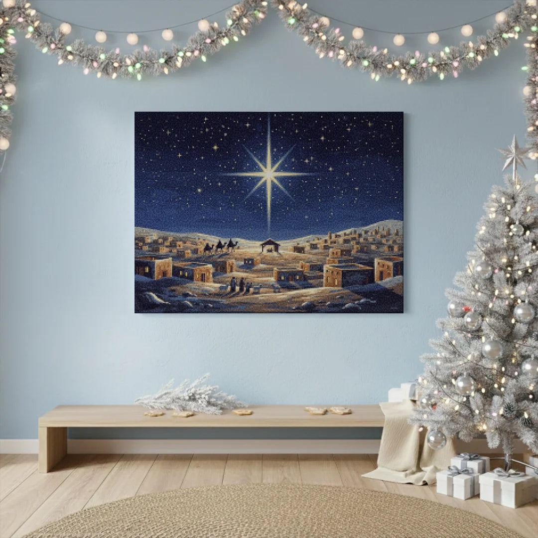 Diamond Painting - Sterrennacht boven Bethlehem