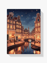 Diamond Painting - Sterrenverlichte avond in Amsterdam