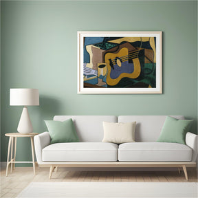 Diamond Painting - Stilleven met gitaar - SEOS Shop ®