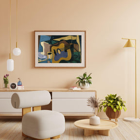Diamond Painting - Stilleven met gitaar - SEOS Shop ®