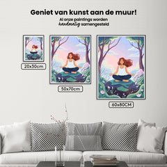 Diamond Painting - Stilte in bloei