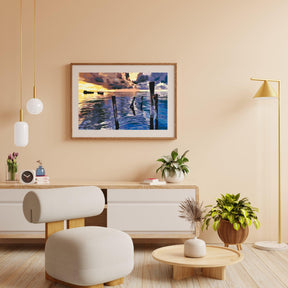 Diamond Painting - Stormachtige zonsondergang - SEOS Shop ®