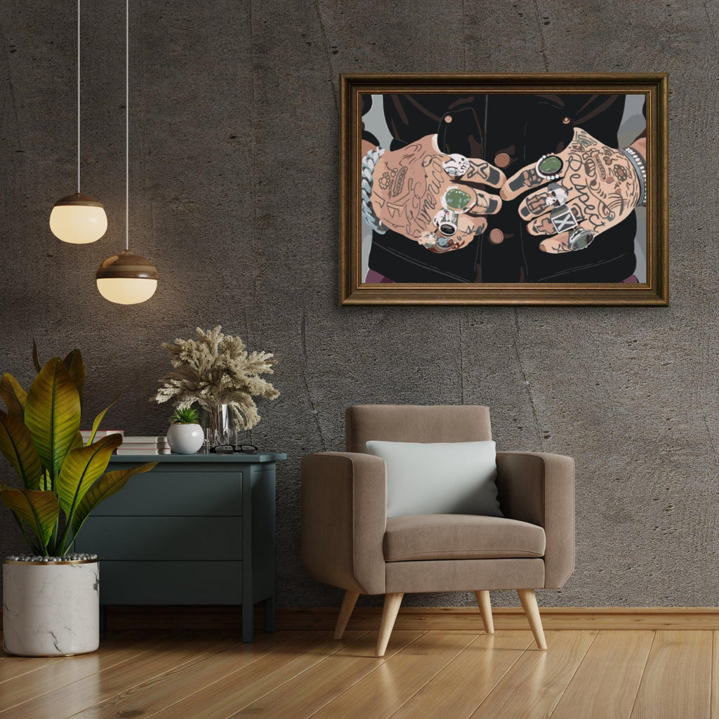 Diamond Painting - Tatoeages op de handen - SEOS Shop ®
