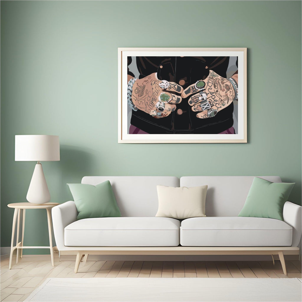 Diamond Painting - Tatoeages op de handen - SEOS Shop ®