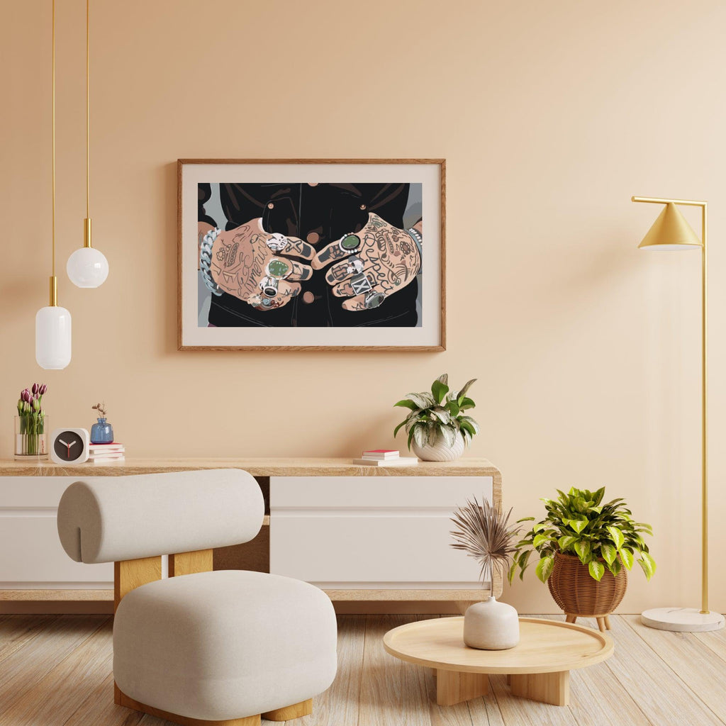 Diamond Painting - Tatoeages op de handen - SEOS Shop ®