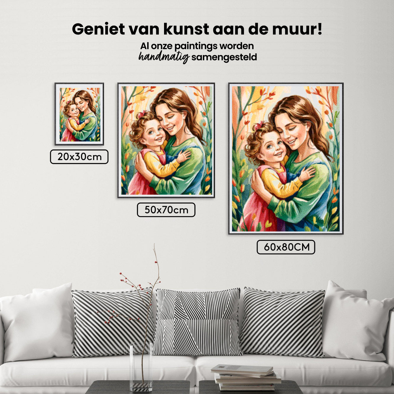 Diamond Painting - Tedere omhelzing