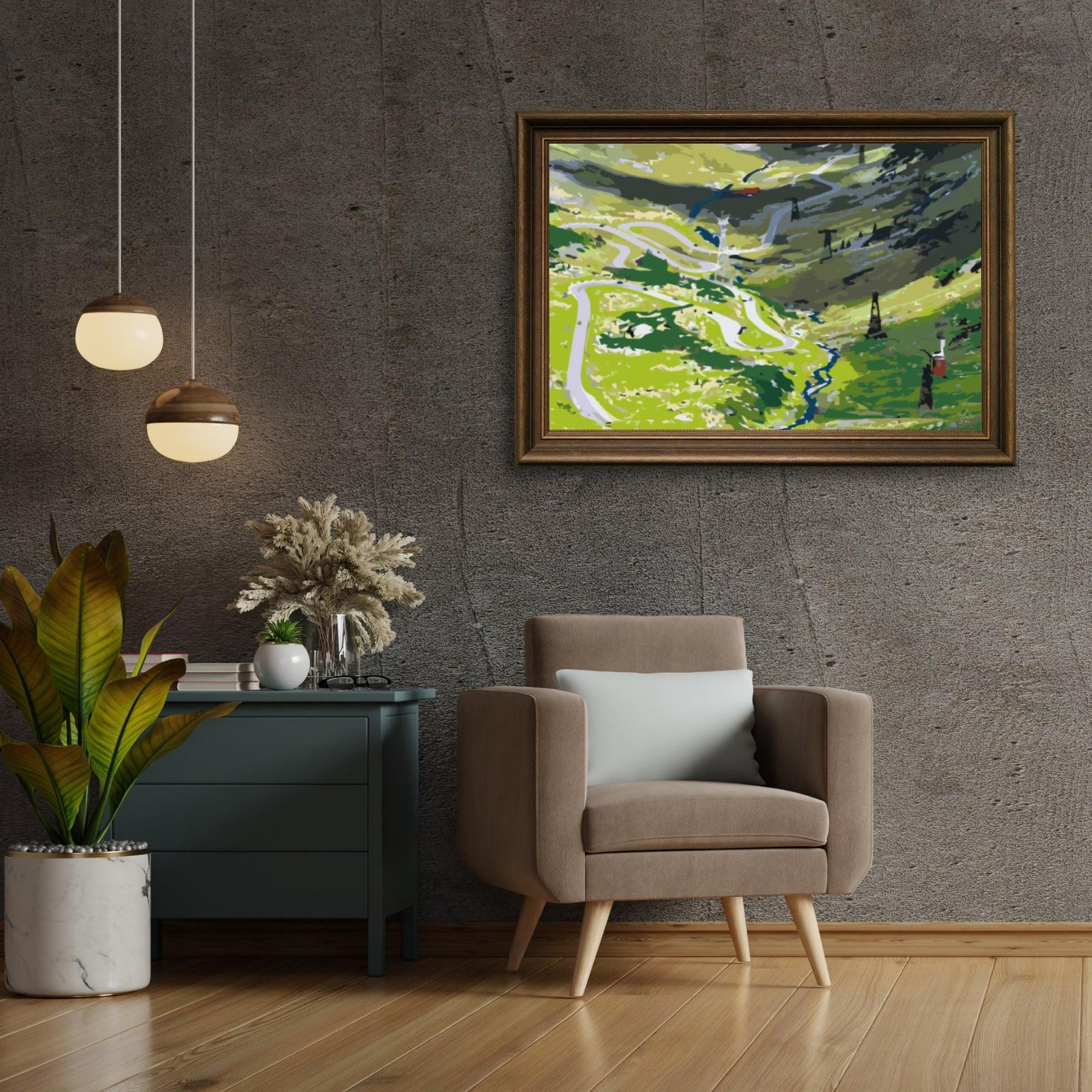 Diamond Painting - Transfagarasan weg in Roemenië 2 - SEOS Shop ®