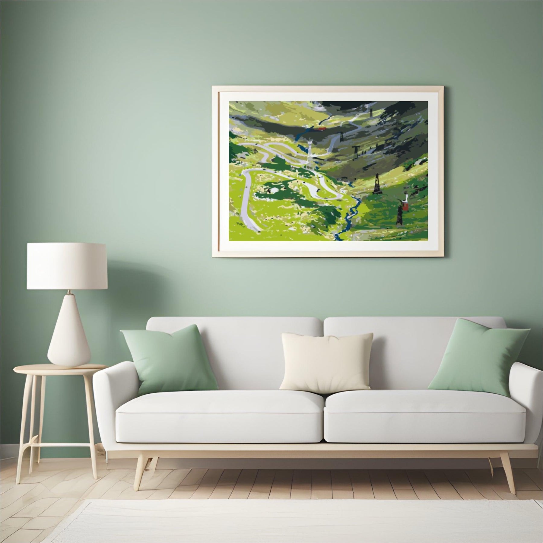 Diamond Painting - Transfagarasan weg in Roemenië 2 - SEOS Shop ®