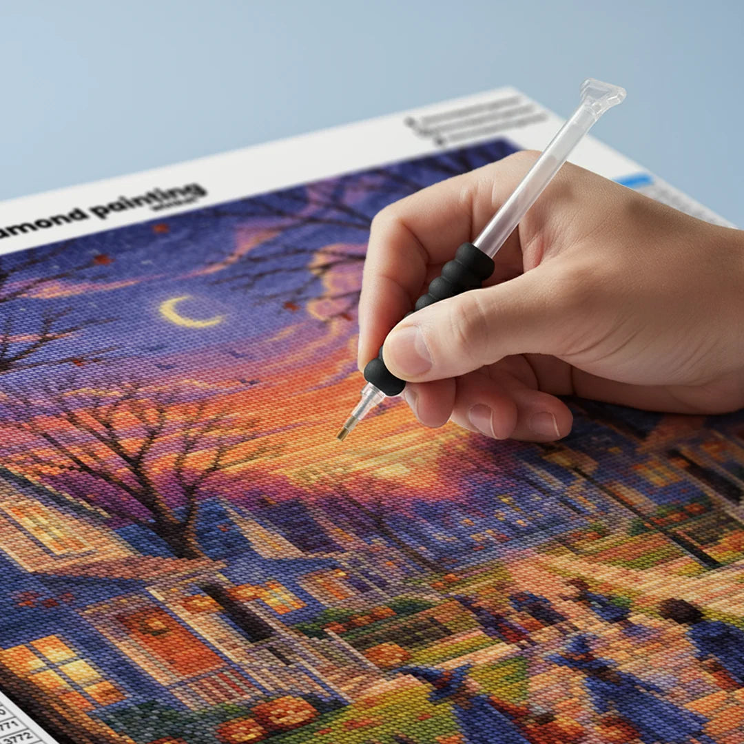 Diamond Painting - Trick-or-Treat Laan