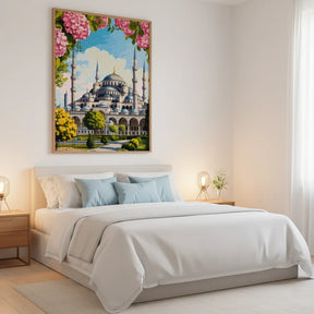 Diamond Painting - Tuin van de Blauwe Moskee