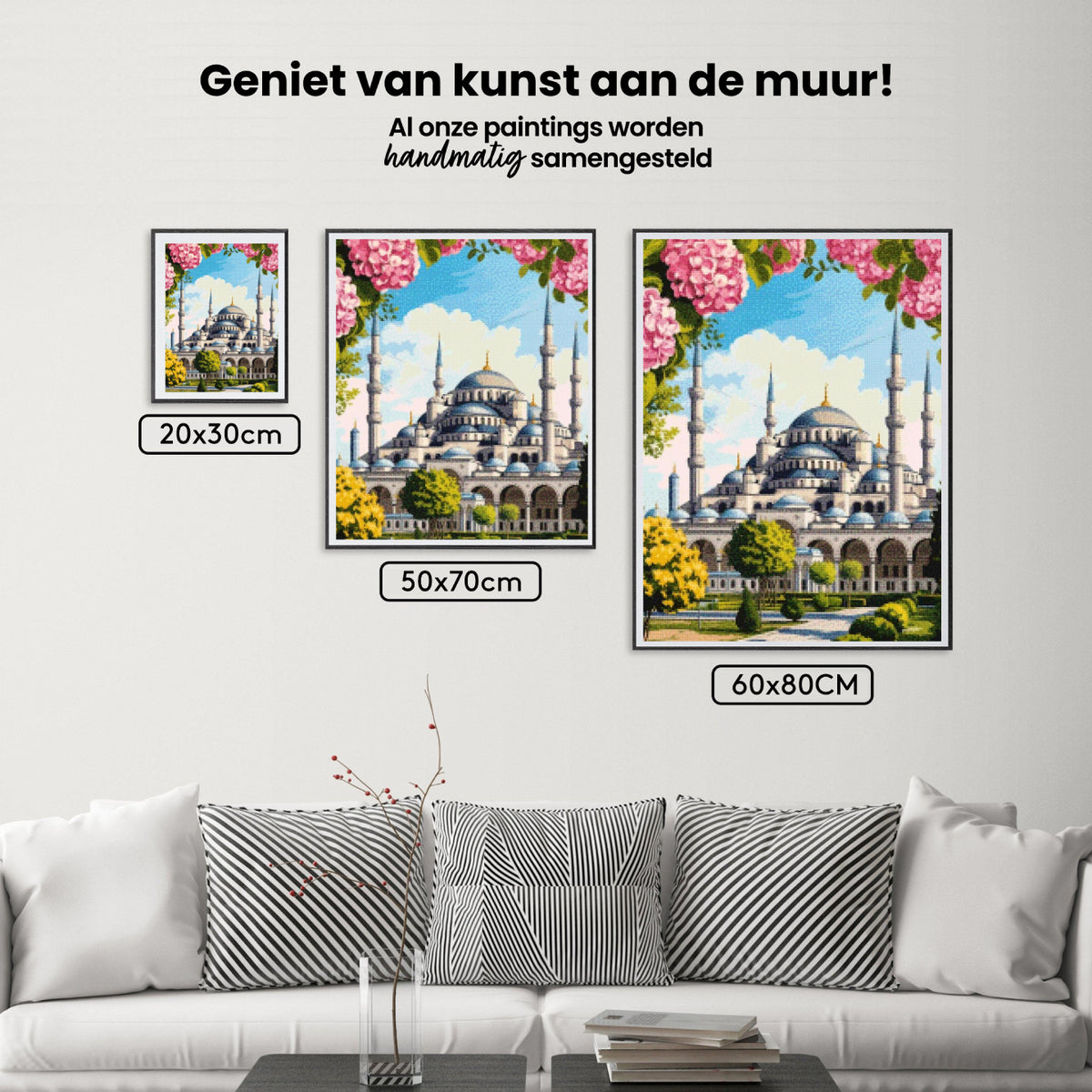 Diamond Painting - Tuin van de Blauwe Moskee