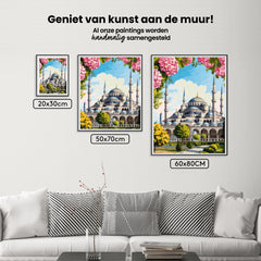 Diamond Painting - Tuin van de Blauwe Moskee