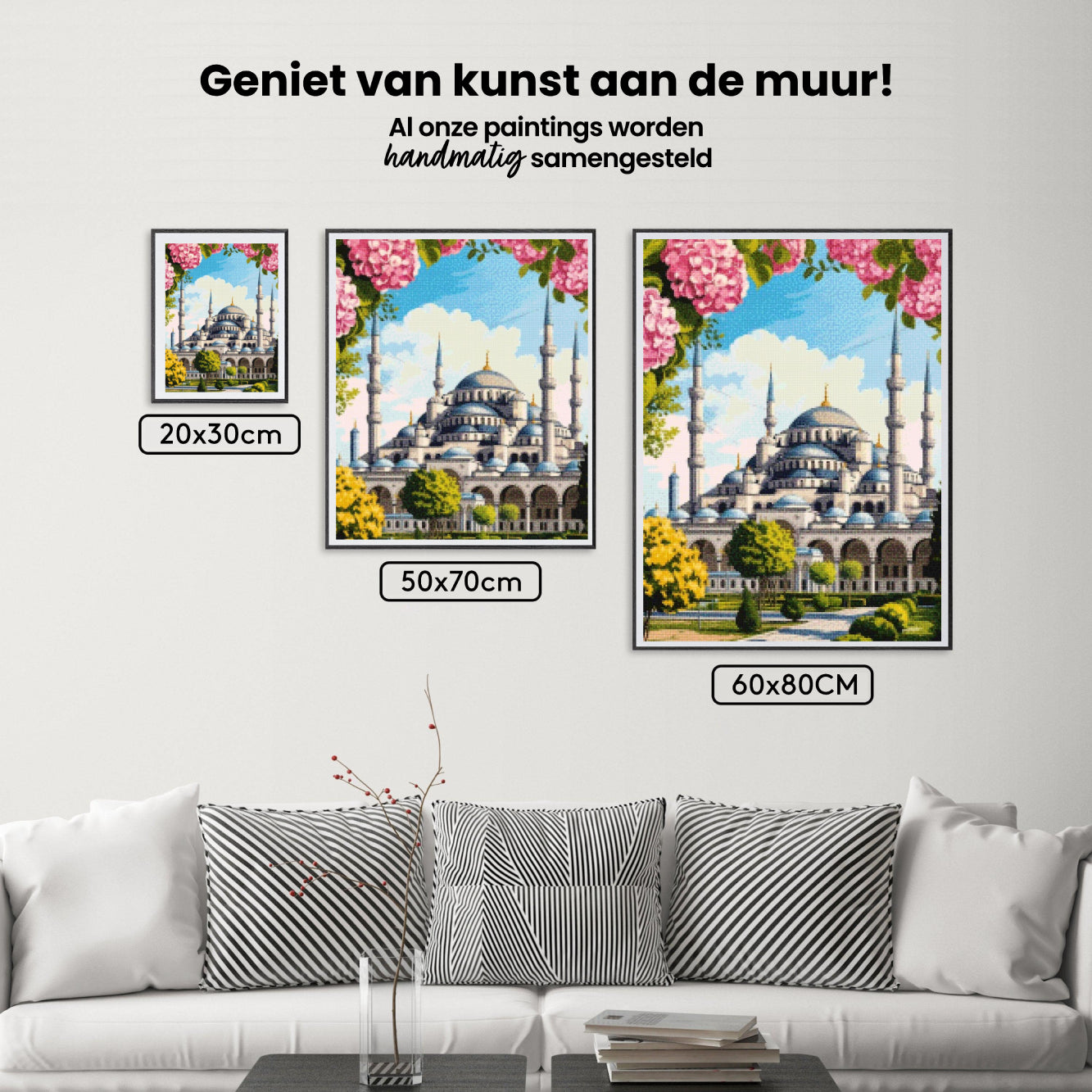 Diamond Painting - Tuin van de Blauwe Moskee