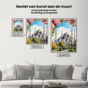Diamond Painting - Tuin van de Blauwe Moskee