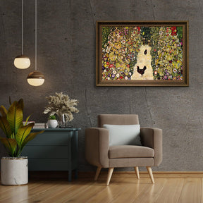 Diamond Painting - Tuinpad met kippen