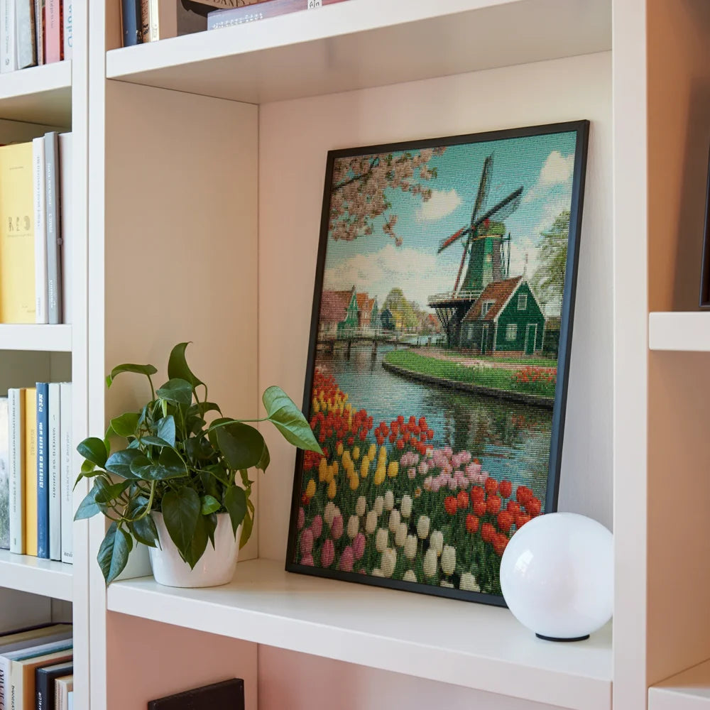 Diamond Painting - Tulpen & Windmolens