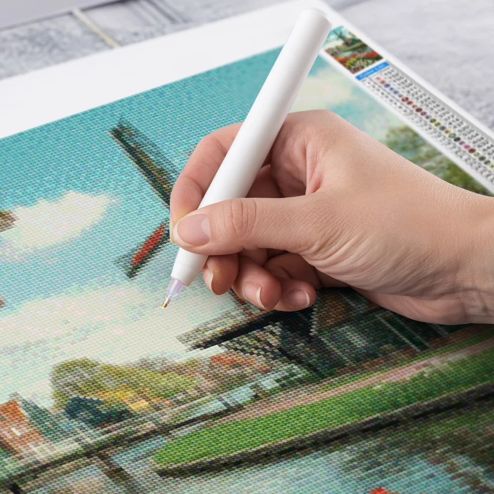 Diamond Painting - Tulpen & Windmolens