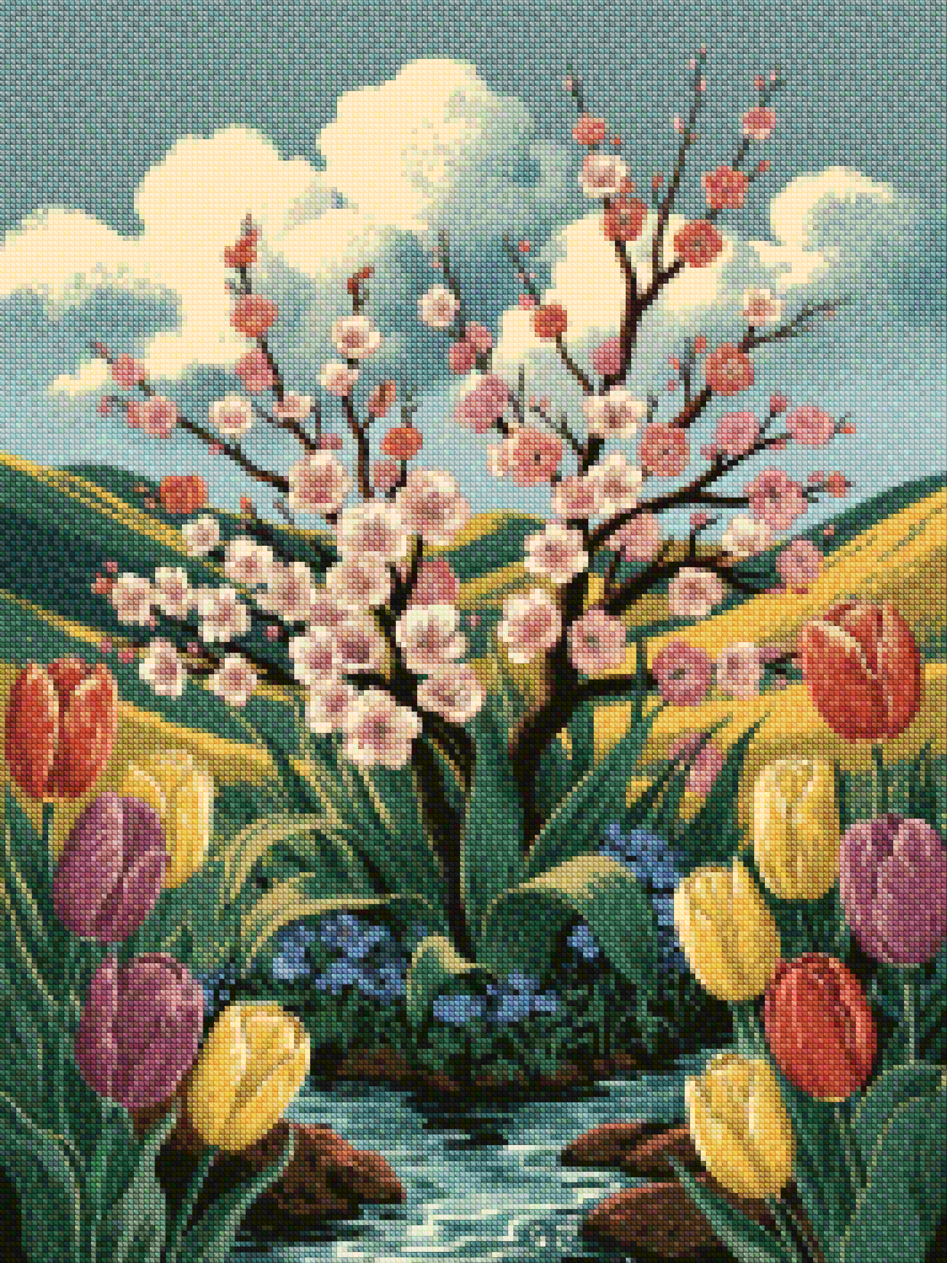 Diamond Painting - Tulpenwals