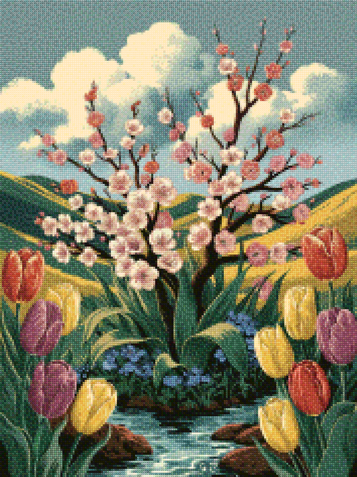 Diamond Painting - Tulpenwals