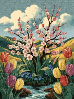 Diamond Painting - Tulpenwals
