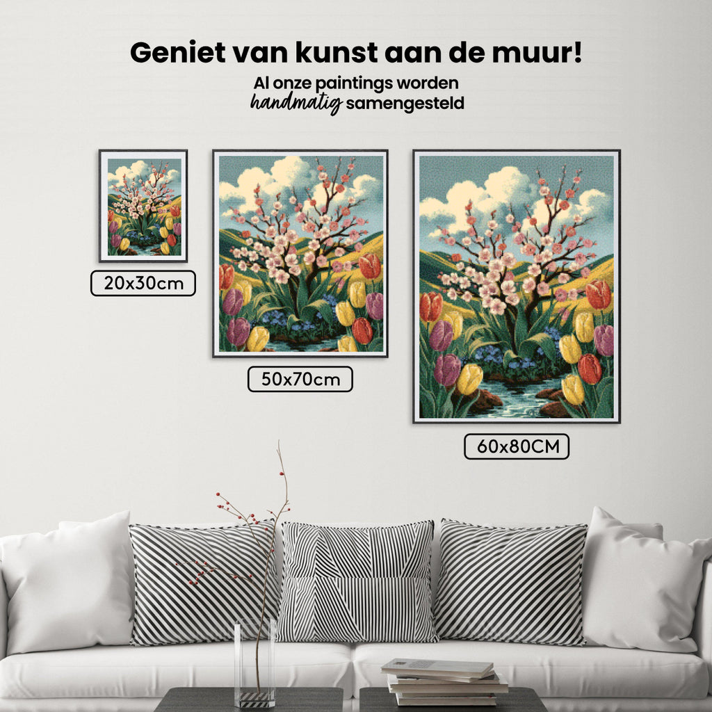 Diamond Painting - Tulpenwals