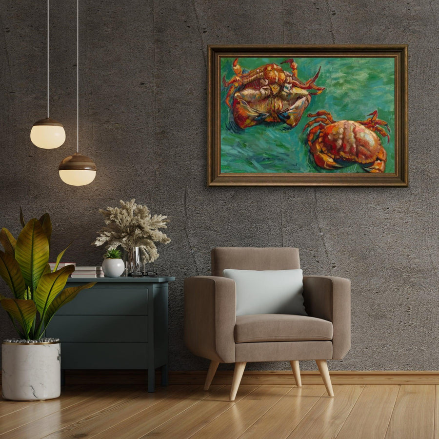Diamond Painting - Twee krabben
