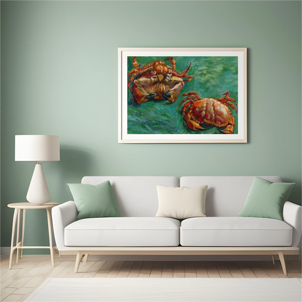 Diamond Painting - Twee krabben