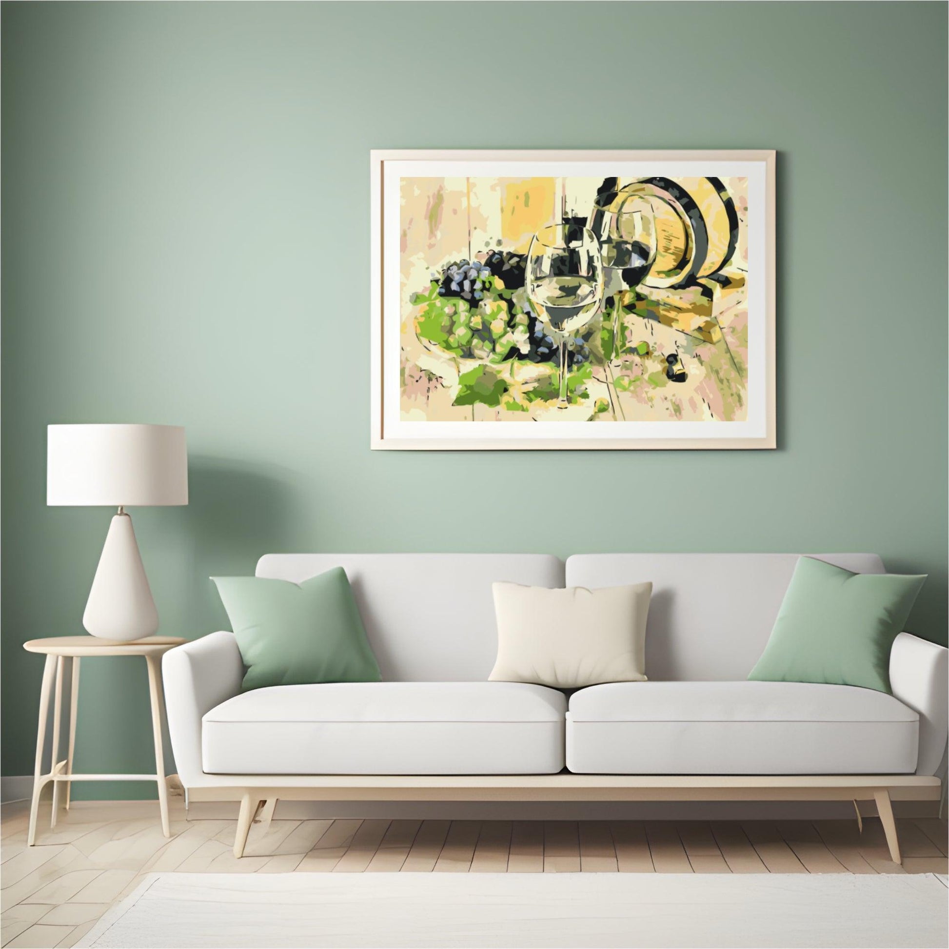 Diamond Painting - Twee soorten wijn - SEOS Shop ®
