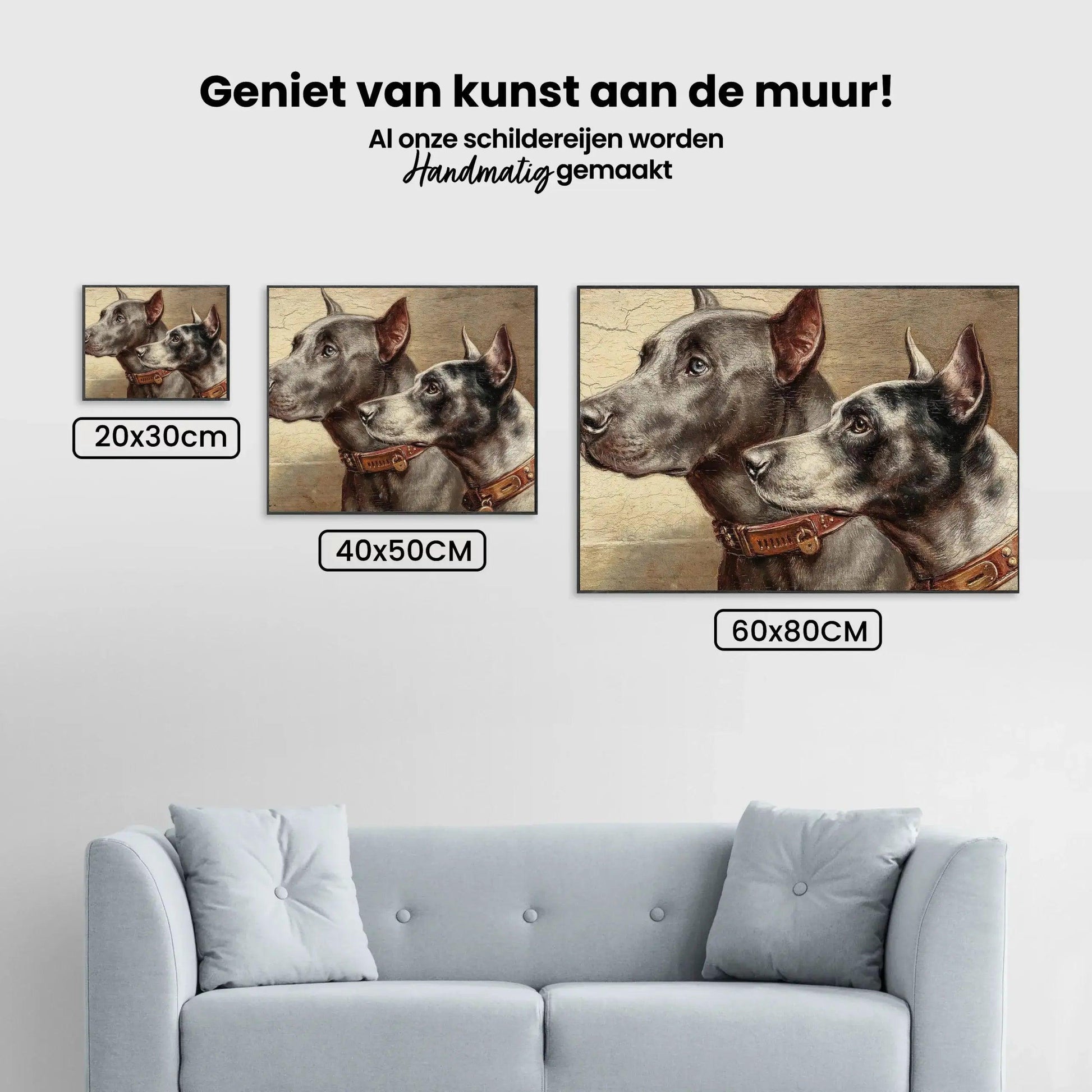 Diamond Painting - Twee vrienden