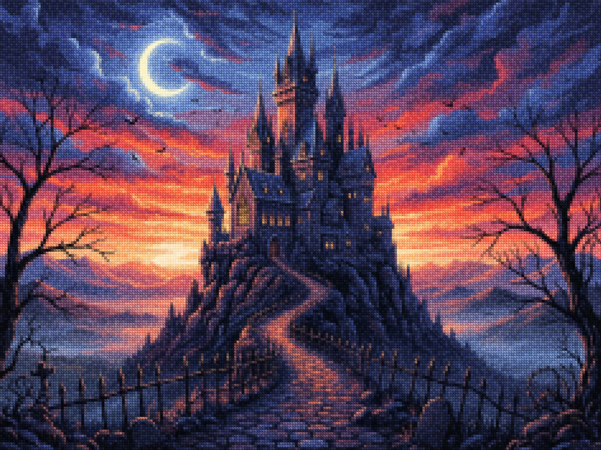 Diamond Painting - Vampierenkasteel