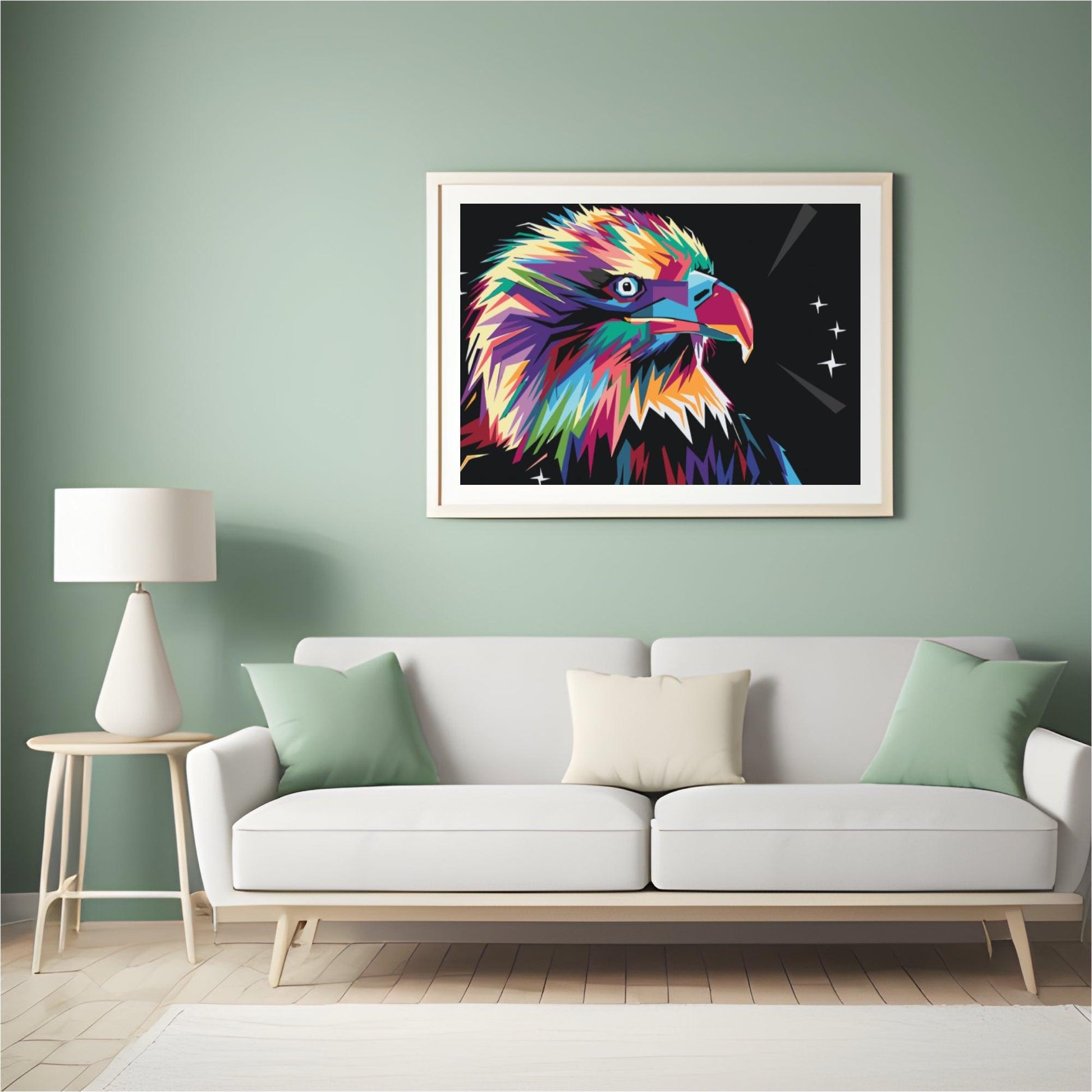 Diamond Painting - Vector adelaar - SEOS Shop ®