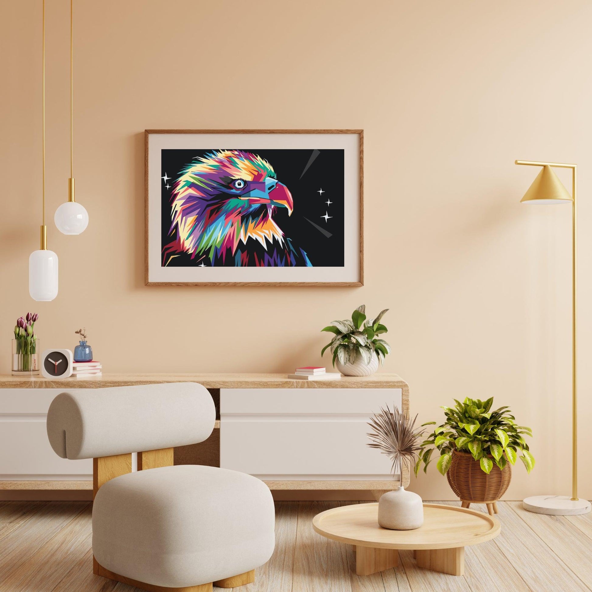 Diamond Painting - Vector adelaar - SEOS Shop ®