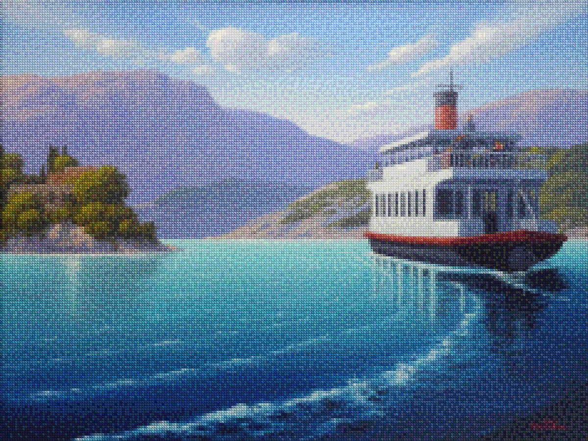 Diamond Painting - Veerboot naar nergens
