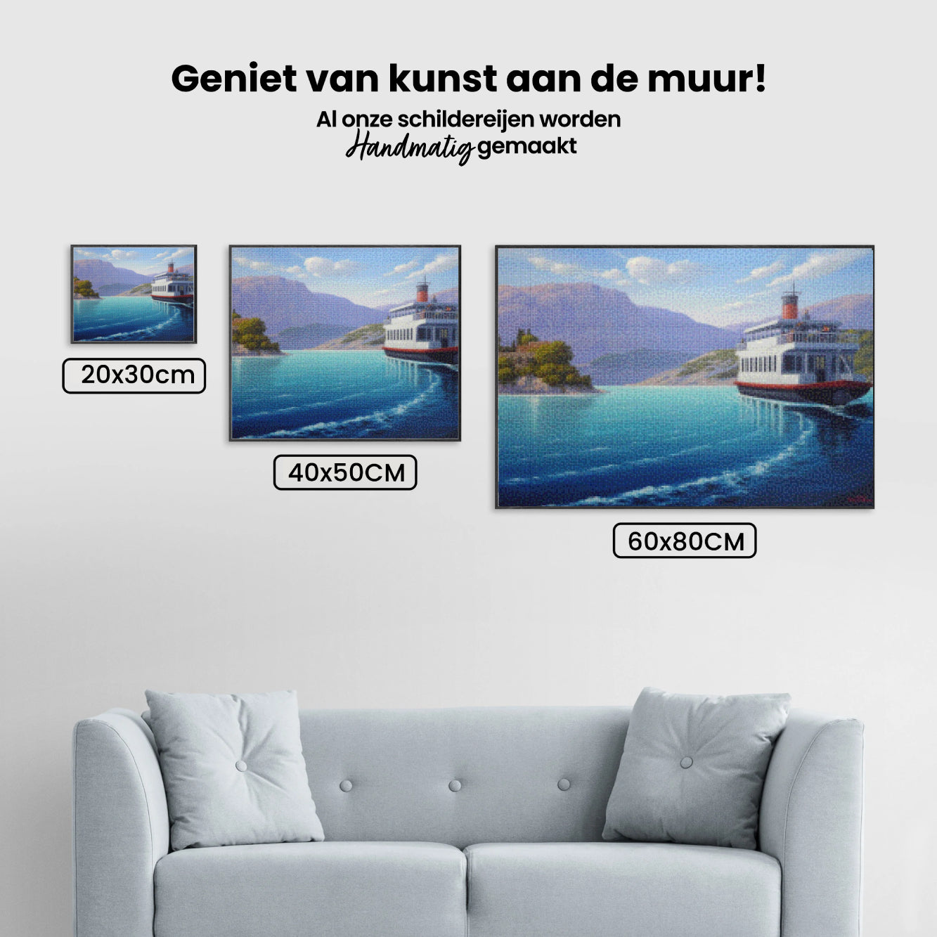 Diamond Painting - Veerboot naar nergens