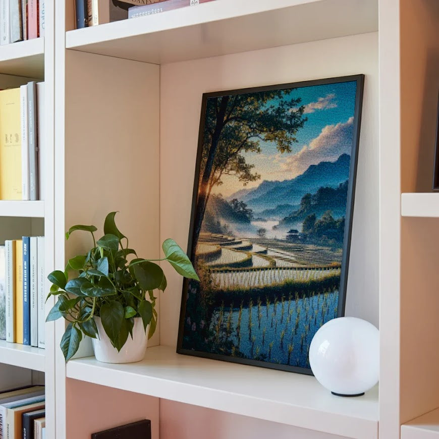 Diamond Painting - Velden van Sereniteit