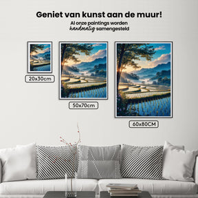 Diamond Painting - Velden van Sereniteit