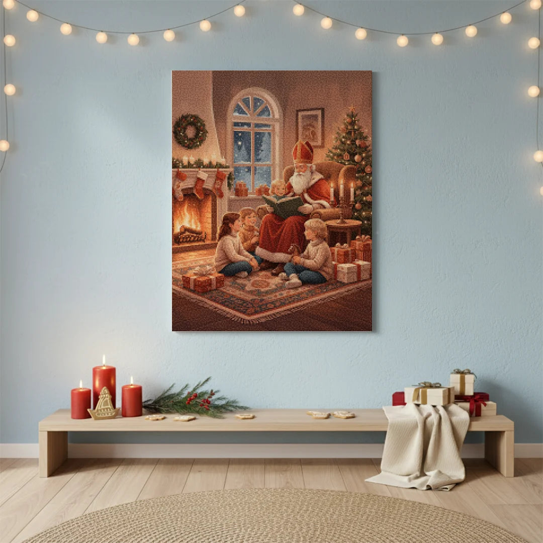 Diamond Painting - Verhaaltjestijd met opa