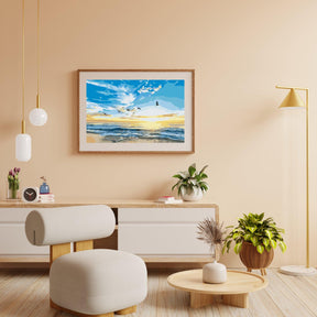 Diamond Painting - Vogels die over de zee vliegen - SEOS Shop ®