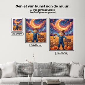 Diamond Painting - Vogelverschrikker in het veld