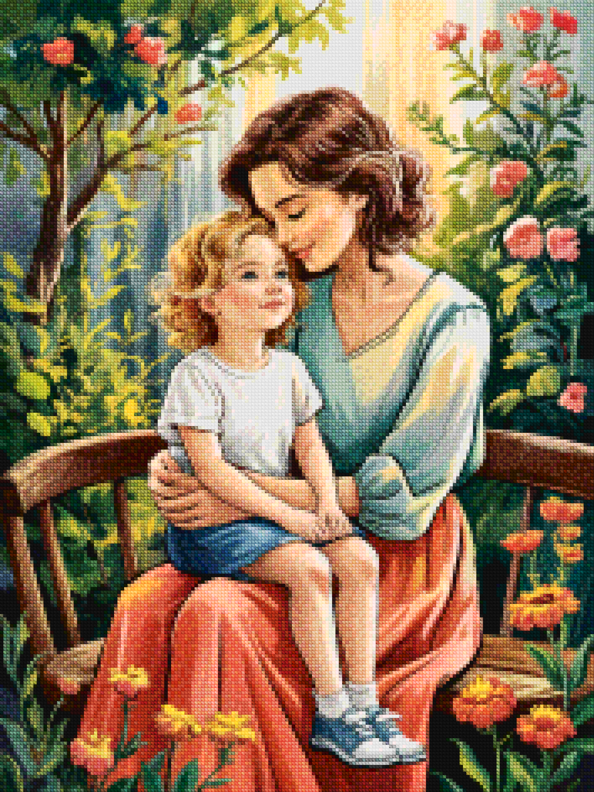 Diamond Painting - Voor altijd haar kind